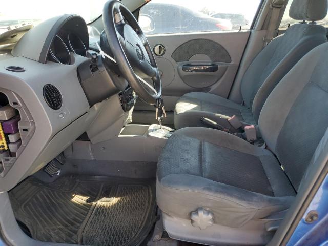 KL1TD52625B320391 - 2005 CHEVROLET AVEO BASE ლურჯი ფოტო 7