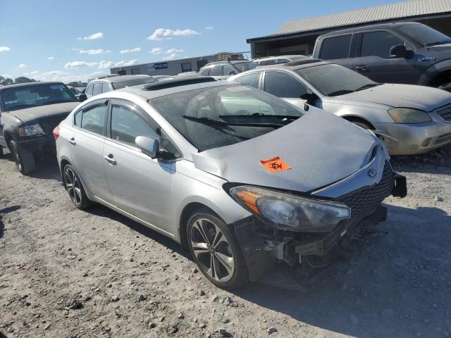 KNAFZ4A88G5518993 - 2016 KIA FORTE EX SILVER photo 4