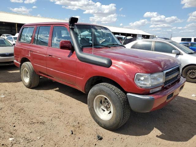 JT3FJ80W4M0003066 - 1991 TOYOTA LAND CRUIS FJ80 MAROON photo 4