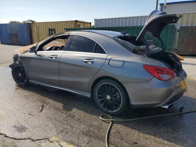 WDDSJ4GB7FN287259 - 2015 MERCEDES-BENZ CLA 250 4MATIC GRAY photo 2