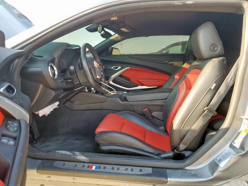 1G1FG1R74N0102087 - 2022 CHEVROLET CAMARO SS GRAY photo 7