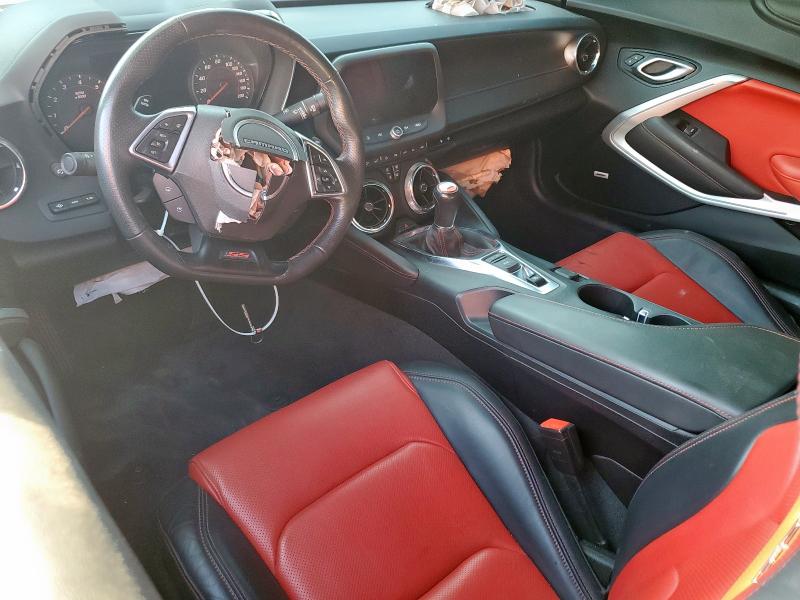 1G1FG1R74N0102087 - 2022 CHEVROLET CAMARO SS GRAY photo 8