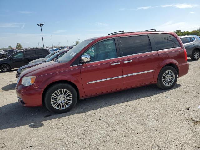 2C4RC1CG1DR589150 - 2013 CHRYSLER TOWN & COU TOURING L BURGUNDY photo 1