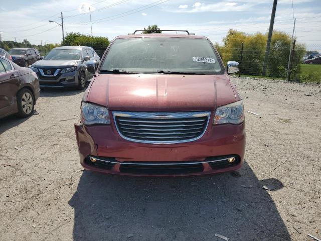 2C4RC1CG1DR589150 - 2013 CHRYSLER TOWN & COU TOURING L BURGUNDY photo 5