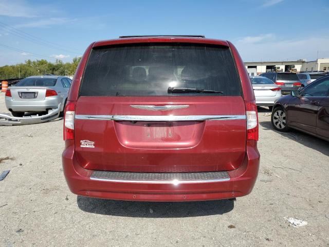 2C4RC1CG1DR589150 - 2013 CHRYSLER TOWN & COU TOURING L BURGUNDY photo 6