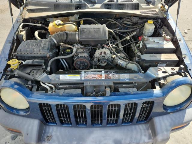 1J4GL48K12W355465 - 2002 JEEP LIBERTY SPORT 蓝色 照片 12