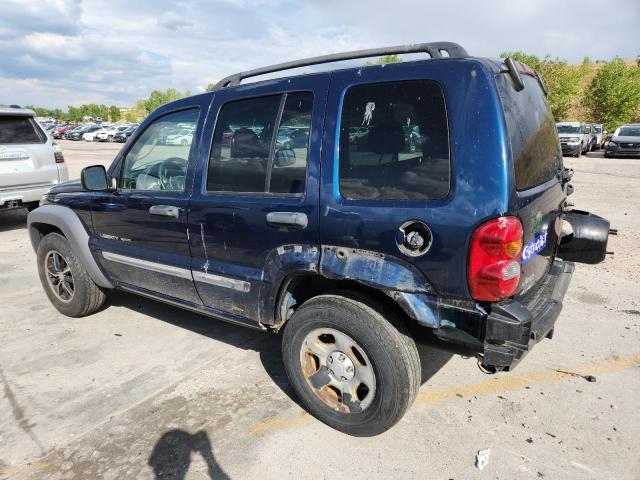 1J4GL48K12W355465 - 2002 JEEP LIBERTY SPORT 蓝色 照片 2