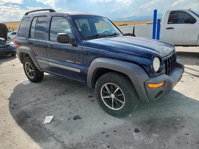 1J4GL48K12W355465 - 2002 JEEP LIBERTY SPORT 蓝色 照片 4