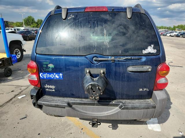 1J4GL48K12W355465 - 2002 JEEP LIBERTY SPORT 蓝色 照片 6