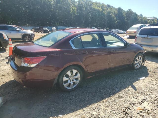 1HGCP2F89AA056274 - 2010 HONDA ACCORD EXL BURGUNDY photo 3
