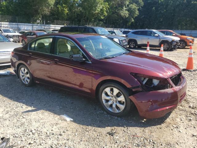 1HGCP2F89AA056274 - 2010 HONDA ACCORD EXL BURGUNDY photo 4