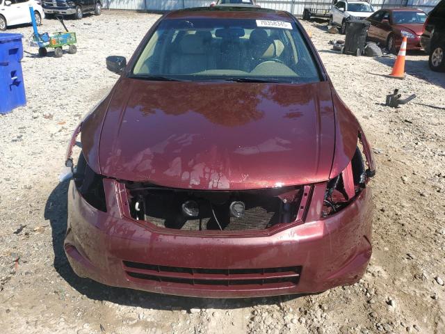 1HGCP2F89AA056274 - 2010 HONDA ACCORD EXL BURGUNDY photo 5
