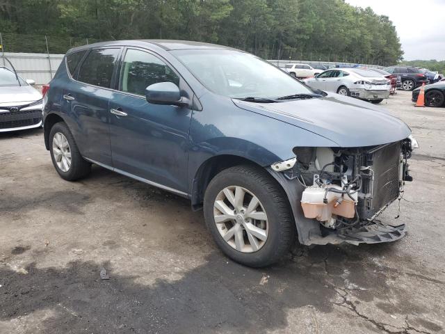 JN8AZ1MW0BW165033 - 2011 NISSAN MURANO S BLUE photo 4