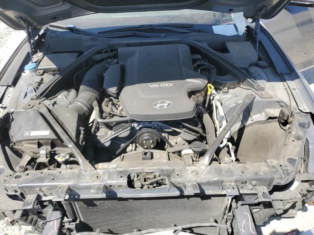 KMHGN4JE2FU069769 - 2015 HYUNDAI GENESIS 3.8L GRAY photo 11