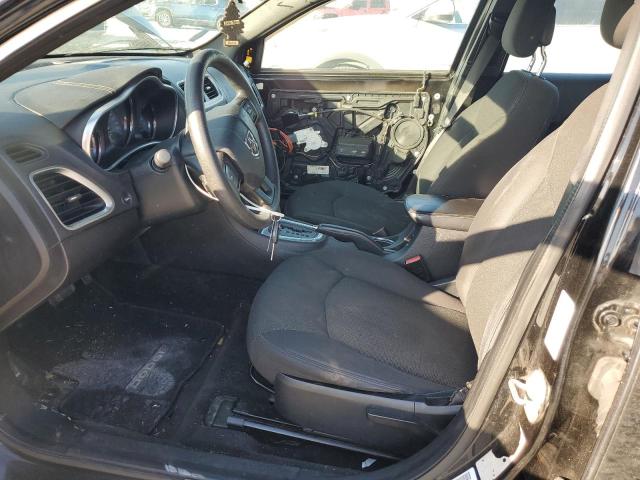 1C3CDZAB0DN651003 - 2013 DODGE AVENGER SE BLACK photo 7