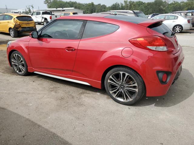 KMHTC6AE8GU288110 - 2016 HYUNDAI VELOSTER TURBO RED photo 2