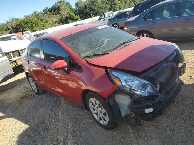 KNADM4A36D6098991 - 2013 KIA RIO LX RED photo 4