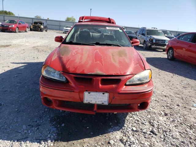 1G2NW12E21M501408 - 2001 PONTIAC GRAND AM GT RED photo 5