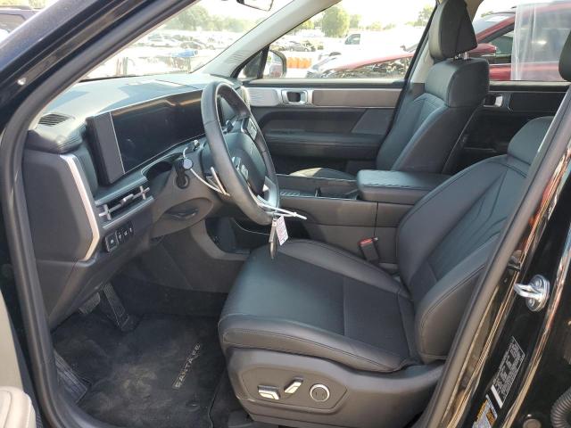 5NMP2DG10RH001483 - 2024 HYUNDAI SANTA FE SEL Negro foto 7