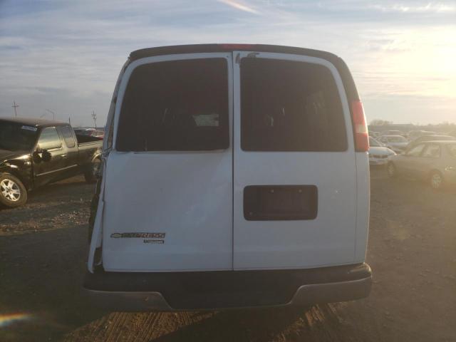 1GAWGRFA3C1201957 - 2012 CHEVROLET EXPRESS G2 LT WHITE photo 6