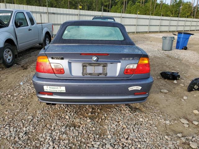 WBABS33411JY54183 - 2001 BMW 325 CI GRAY photo 6