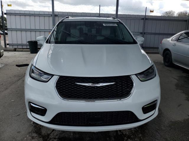 2C4RC1BG4MR572179 - 2021 CHRYSLER PACIFICA TOURING L WHITE photo 5