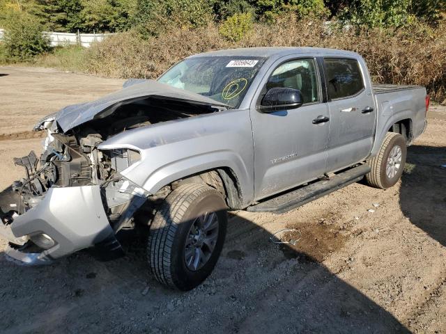 5TFAX5GN0KX135813 - 2019 TOYOTA TACOMA DOUBLE CAB GRAY photo 1