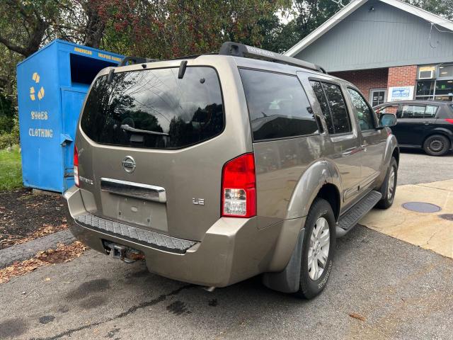 5N1AR18W35C711895 - 2005 NISSAN PATHFINDER LE 灰色 照片 4