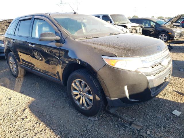 2FMDK3JC0BBB50919 - 2011 FORD EDGE SEL BLACK photo 4