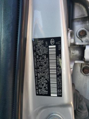 JTDKDTB38C1025636 - 2012 TOYOTA PRIUS C 银色 照片 14