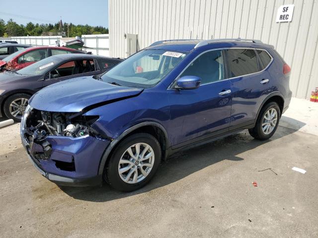 KNMAT2MV7JP610581 - 2018 NISSAN ROGUE S BLUE photo 1