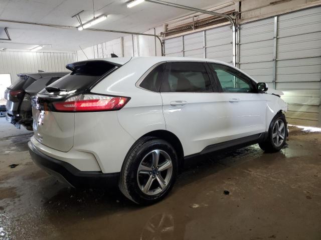 2FMPK3J98MBA05437 - 2021 FORD EDGE SEL WHITE photo 3