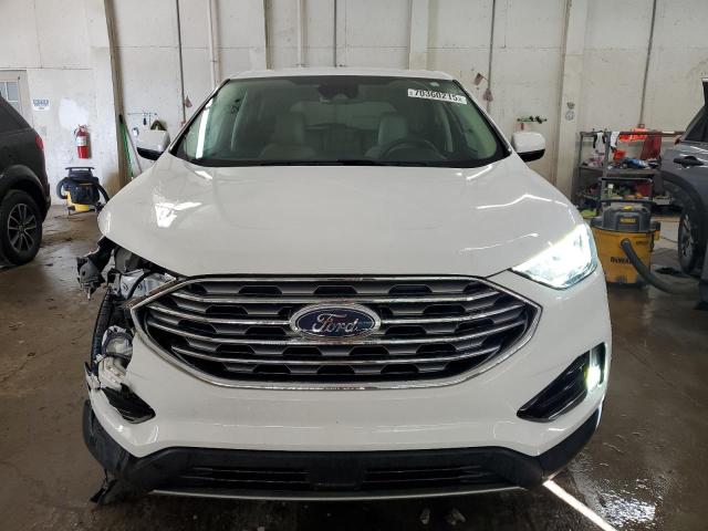 2FMPK3J98MBA05437 - 2021 FORD EDGE SEL WHITE photo 5