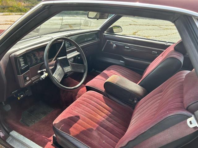 3GCCW80Z0GS907956 - 1986 CHEVROLET EL CAMINO BURGUNDY photo 6