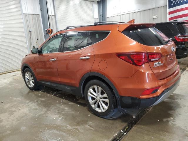 5XYZUDLA0JG516670 - 2018 HYUNDAI SANTA FE S ORANGE photo 2