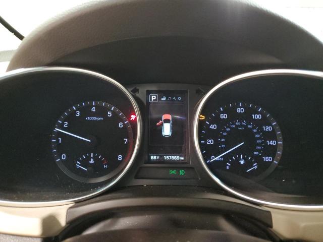 5XYZUDLA0JG516670 - 2018 HYUNDAI SANTA FE S ORANGE photo 9