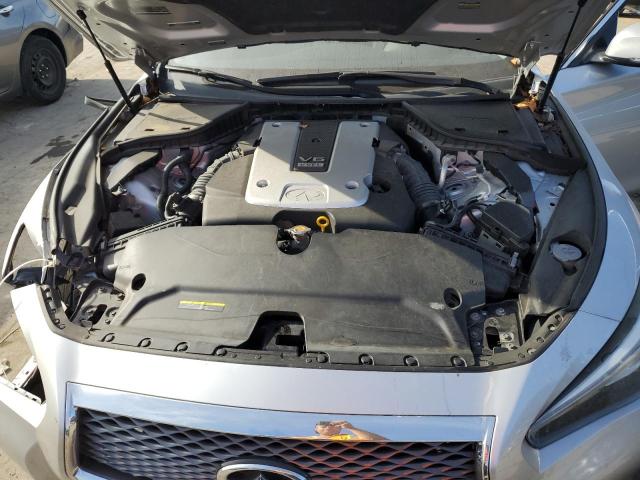 JN1BV7AR1FM392992 - 2015 INFINITI Q50 BASE SILVER photo 11