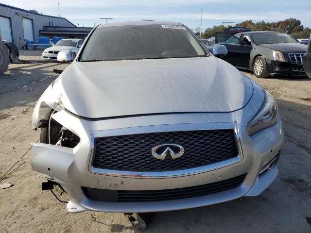 JN1BV7AR1FM392992 - 2015 INFINITI Q50 BASE SILVER photo 5