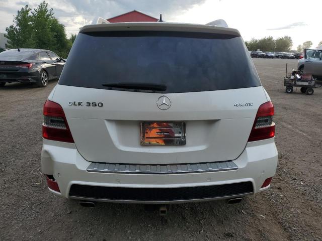 WDCGG8HB2CF804441 - 2012 MERCEDES-BENZ GLK 350 4MATIC WHITE photo 6