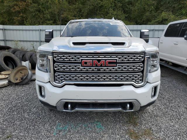 1GT49WEY8LF242092 - 2020 GMC SIERRA K3500 DENALI WHITE photo 5