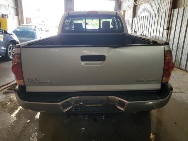 5TEUU42N85Z012491 - 2005 TOYOTA TACOMA ACCESS CAB SILVER photo 6