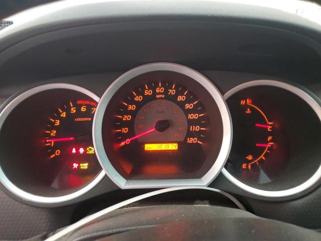 5TEUU42N85Z012491 - 2005 TOYOTA TACOMA ACCESS CAB SILVER photo 9