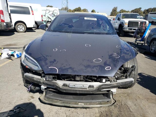 5YJSA1E56MF439677 - 2021 TESLA MODEL S GRAY photo 5