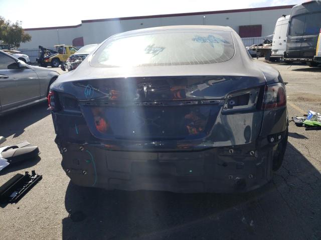 5YJSA1E56MF439677 - 2021 TESLA MODEL S GRAY photo 6