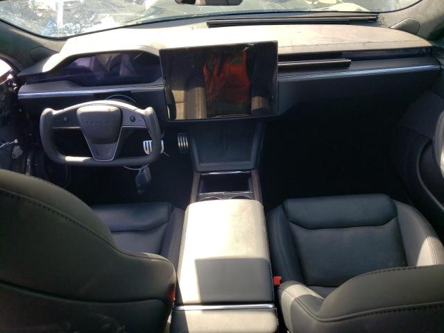 5YJSA1E56MF439677 - 2021 TESLA MODEL S GRAY photo 8