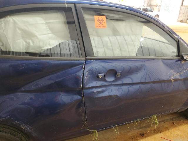 KMHCN3AC1BU200305 - 2011 HYUNDAI ACCENT SE BLUE photo 10