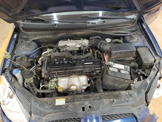 KMHCN3AC1BU200305 - 2011 HYUNDAI ACCENT SE BLUE photo 11