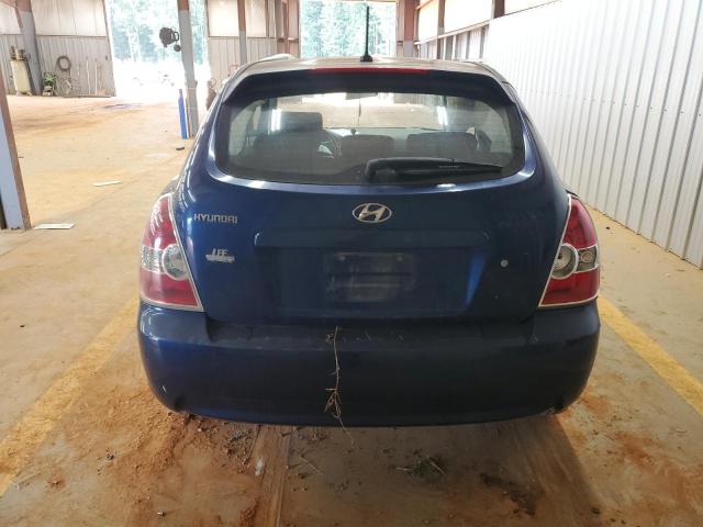 KMHCN3AC1BU200305 - 2011 HYUNDAI ACCENT SE BLUE photo 6
