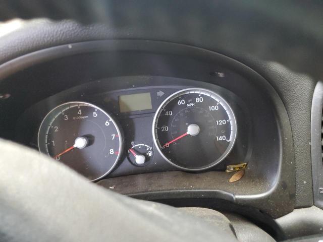 KMHCN3AC1BU200305 - 2011 HYUNDAI ACCENT SE BLUE photo 9