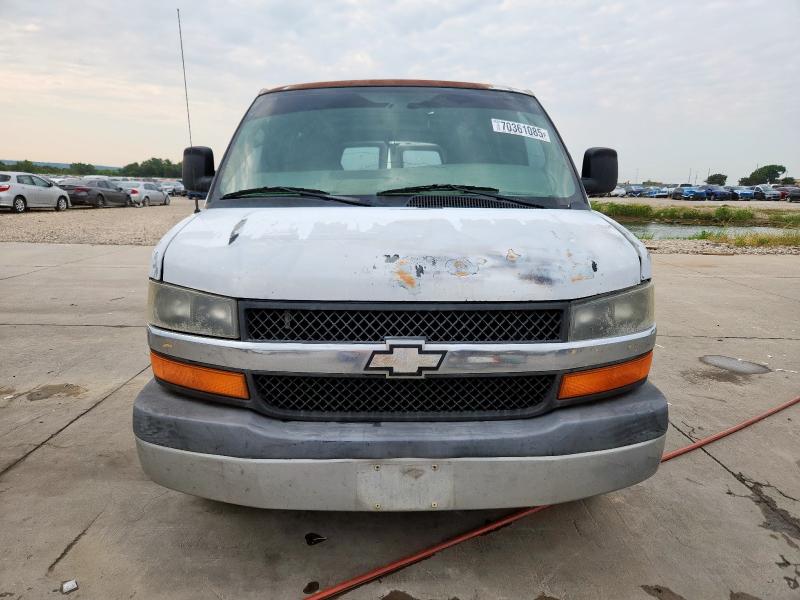 1GCFG154X81188880 - 2008 CHEVROLET EXPRESS G1 白色 照片 5